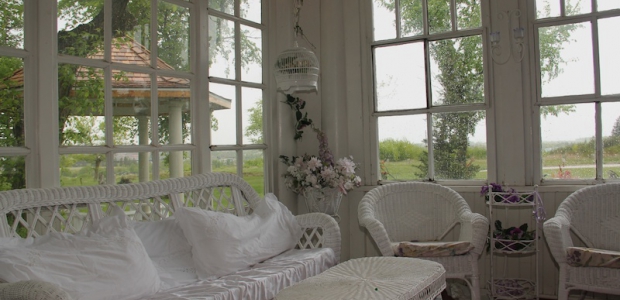 relax on the veranda